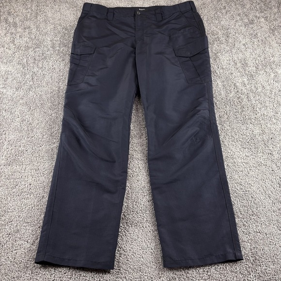 511 Tactical Pants Mens 44X36 Navy Fast Tac Cargo Ripstop Utility Stretch Work - Picture 1 of 9